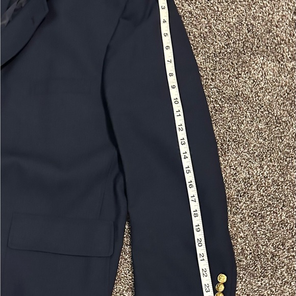Vintage Palm Beach Navy Hopscotch Country Club Blazer made in the USA size 54L - Picture 11 of 11